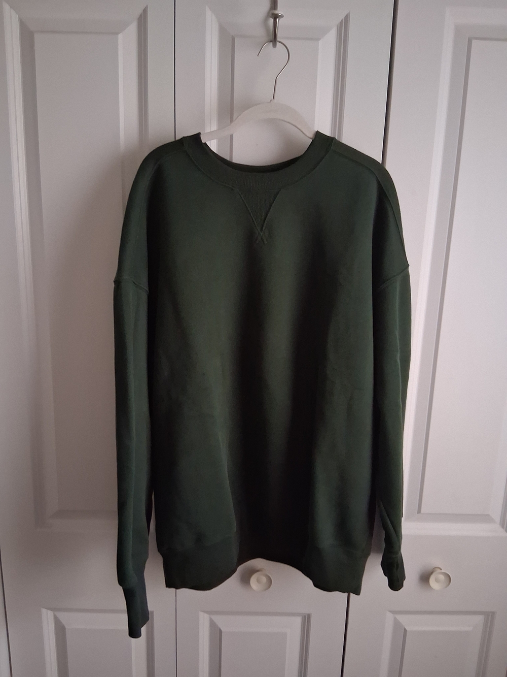 Aerie Cloud Fleece Oversized Crewneck Sweatshirt Size Large